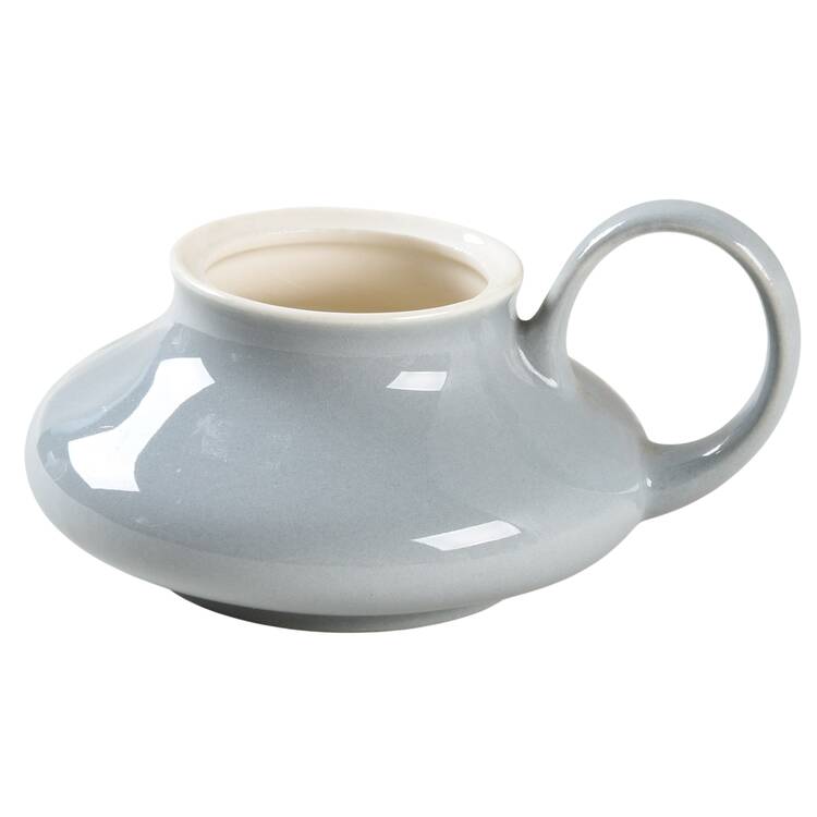 Springtime (Gray Rim) Sugar Bowl No Lid