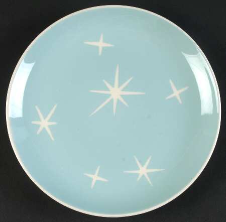 Star Lite Sky Blue Salad Plate