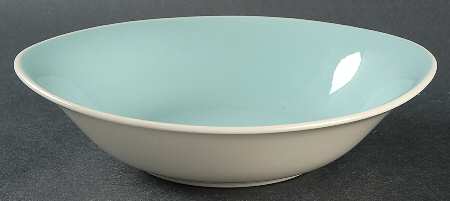 Star Lite Sky Blue Lugged Soup Bowl
