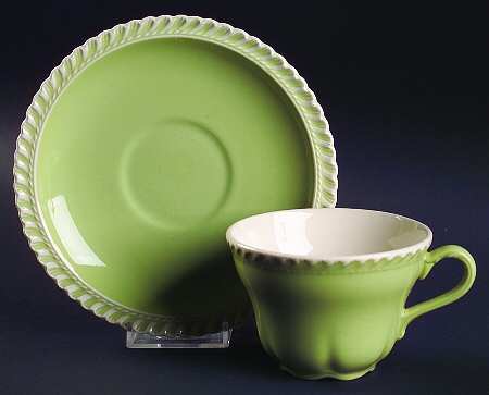 Sun Valley Flat Cup & Saucer Set