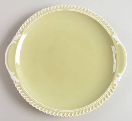 Sun Valley Handled Cake Plate