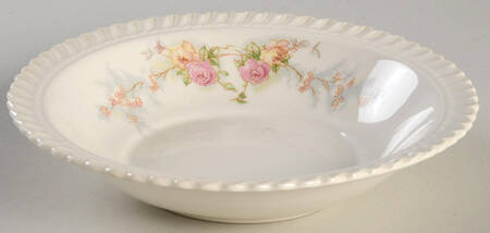 Sweetheart Rose (Royal Gadroon) Fruit/Dessert (Sauce) Bowl