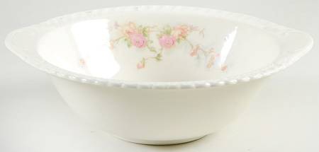 Sweetheart Rose (Royal Gadroon) Lugged Cereal Bowl