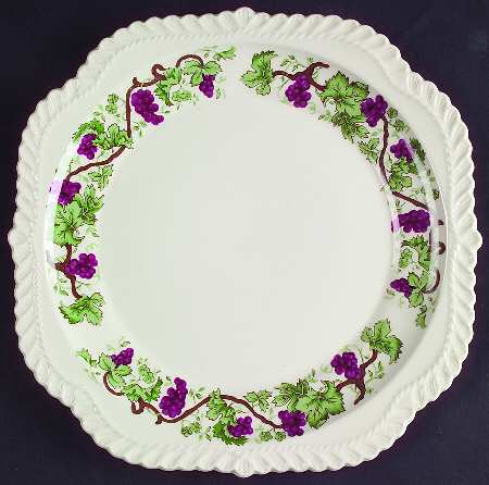 Vintage Square Salad Plate