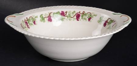 Vintage 10" Round Vegetable Bowl