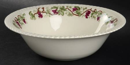 Vintage 9" Round Vegetable Bowl
