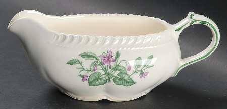 Violet Gravy Boat