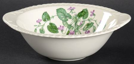 Violet Lugged Cereal Bowl