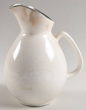 White Cap Coffee Pot No Lid