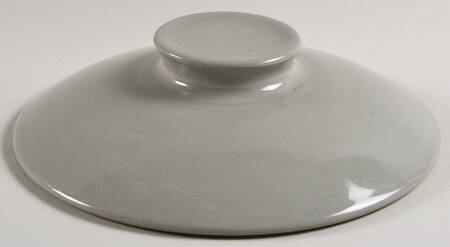 White Cap Lid for 2 Qt Round Covered Casserole