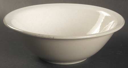 White Cap 8" Round Vegetable Bowl