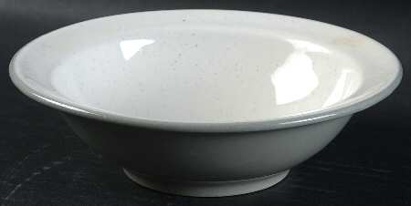 White Cap Rim Cereal Bowl