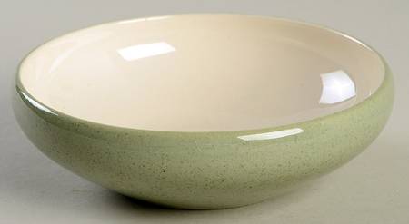 White Clover Meadow Green Fruit/Dessert (Sauce) Bowl