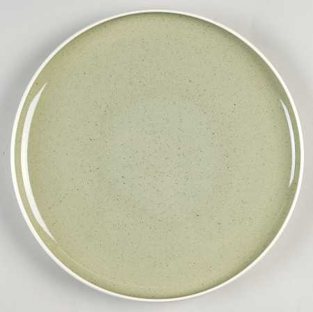 White Clover Meadow Green 10" Chop Plate (Round Platter)