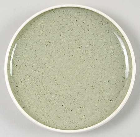 White Clover Meadow Green Bread & Butter Plate
