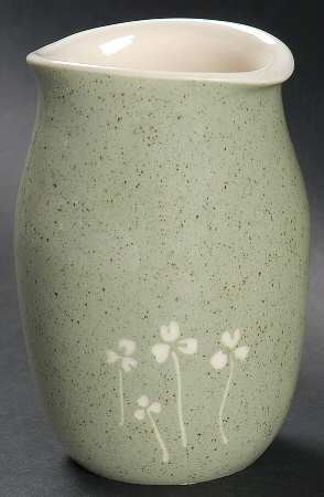 White Clover Meadow Green Creamer