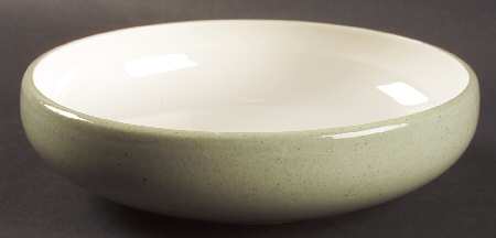 White Clover Meadow Green 8" Round Vegetable Bowl