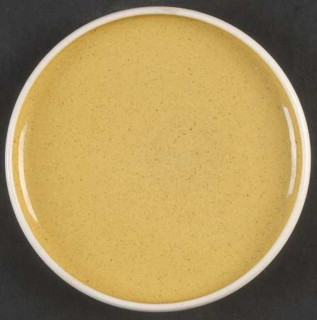 White Clover Golden Spice (Yellow) Bread & Butter Plate