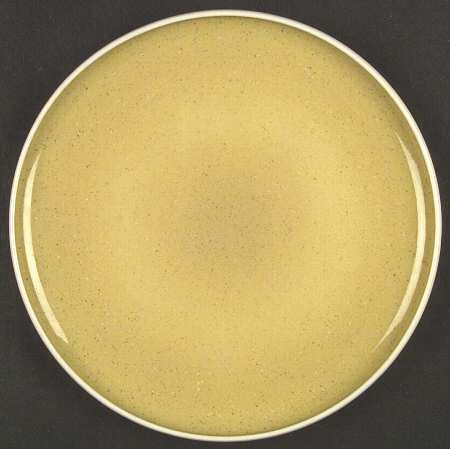 White Clover Golden Spice (Yellow) Dinner Plate