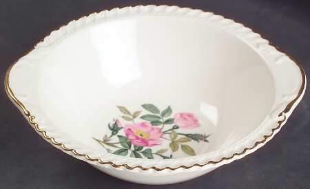 Wild Rose (Royal Gadroon) Lugged Cereal Bowl
