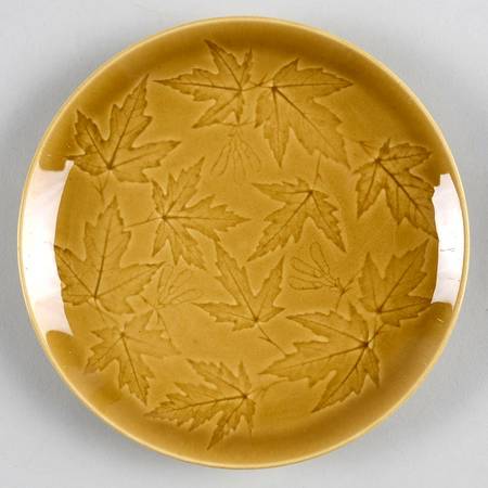Woodsong Honey Brown Salad Plate