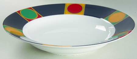 Saturn Large Rim Soup Bowl