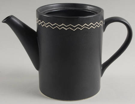 Scraffito Teapot No Lid