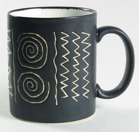 Scraffito Mug