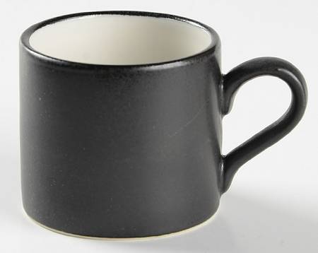 Scraffito Flat Demitasse Cup