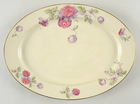 11898 12" Oval Serving Platter by Heinrich - H&C