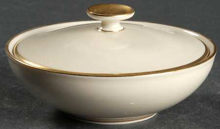 14092 Cream Mini Sugar Bowl & Lid