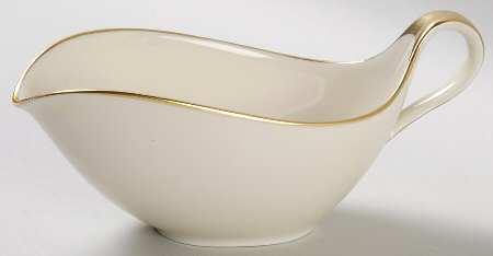 14092 Cream Individual Gravy Boat