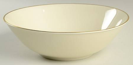 14092 Cream 9" Round Vegetable Bowl
