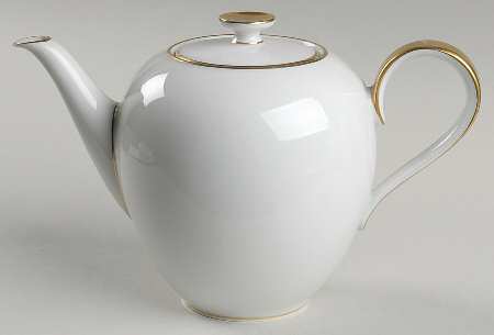 14092 White Mini Teapot & Lid