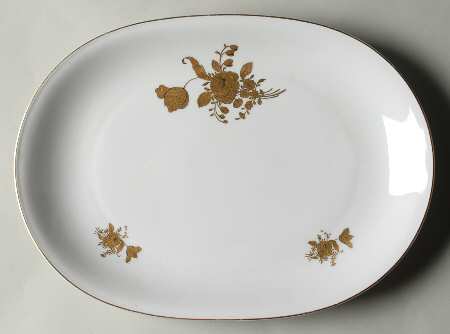 16334 14" Oval Serving Platter by Heinrich - H&C