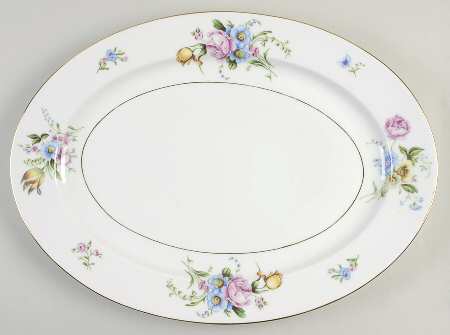 16419 16" Oval Serving Platter