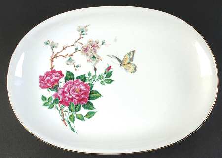 76555 16" Oval Serving Platter