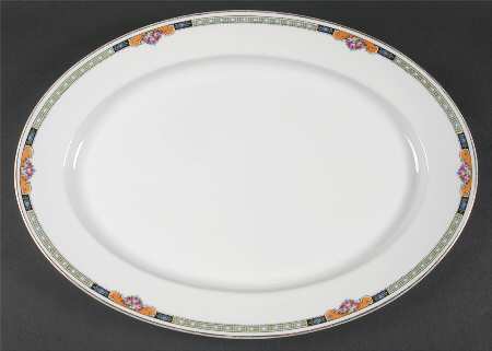 Admiral 16" Oval Serving Platter