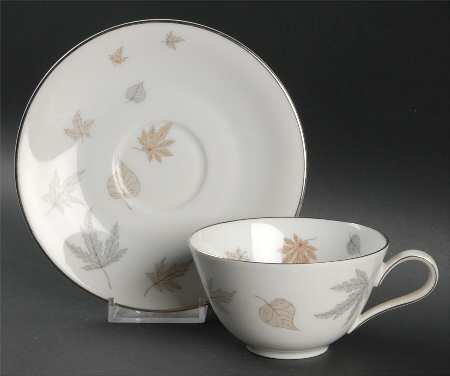Allure Flat Cup & Saucer Set