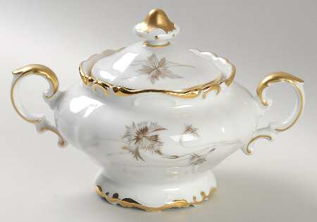 Arabesque Sugar Bowl & Lid