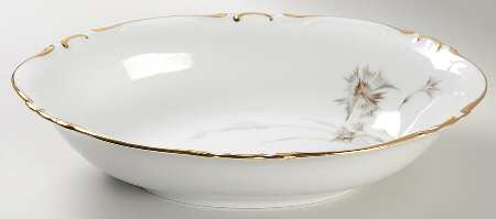 Arabesque 10" Oval Vegetable Bowl