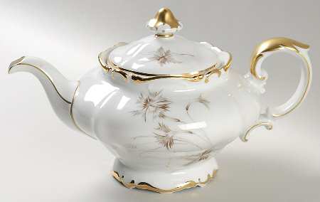 Arabesque Teapot & Lid