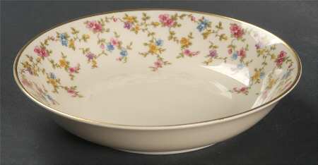 Arcadia (Gold Trim) Fruit/Dessert (Sauce) Bowl