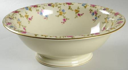 Arcadia (Gold Trim) 9" Round Vegetable Bowl