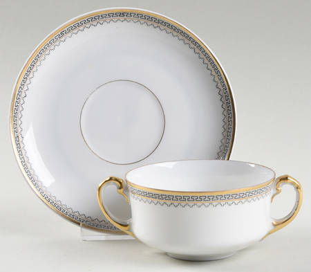 Ardmore (Manchester) Flat Bouillon Cup & Saucer