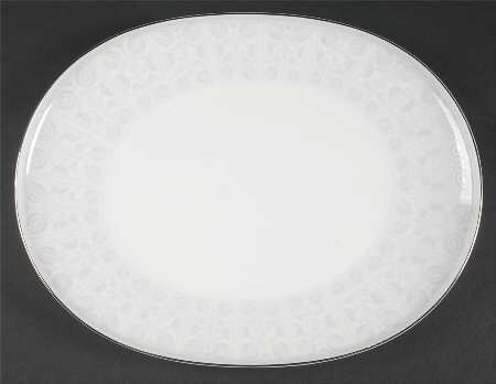 Aria 14" Oval Serving Platter