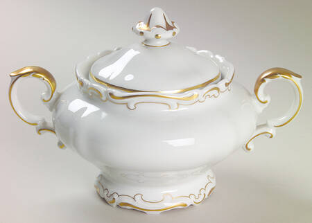 Baroque Sugar Bowl & Lid