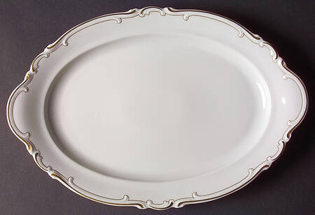 Baroque 14" Oval Serving Platter