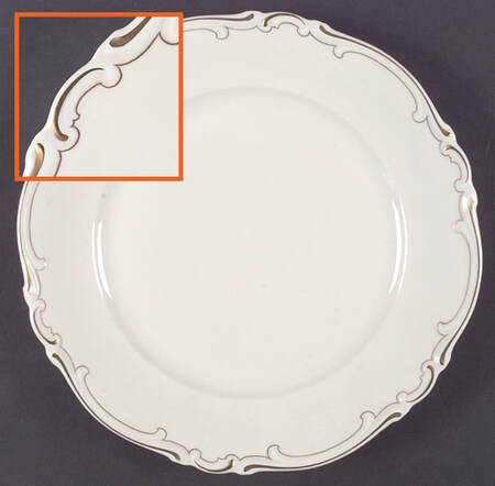 Baroque Dinner Plate