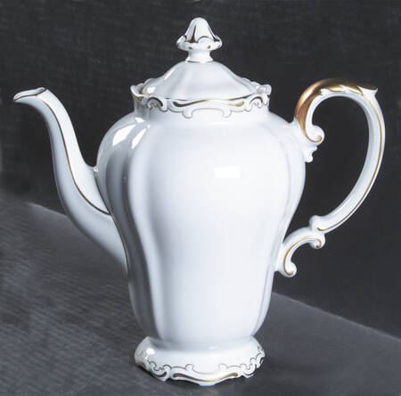 Baroque Coffee Pot & Lid